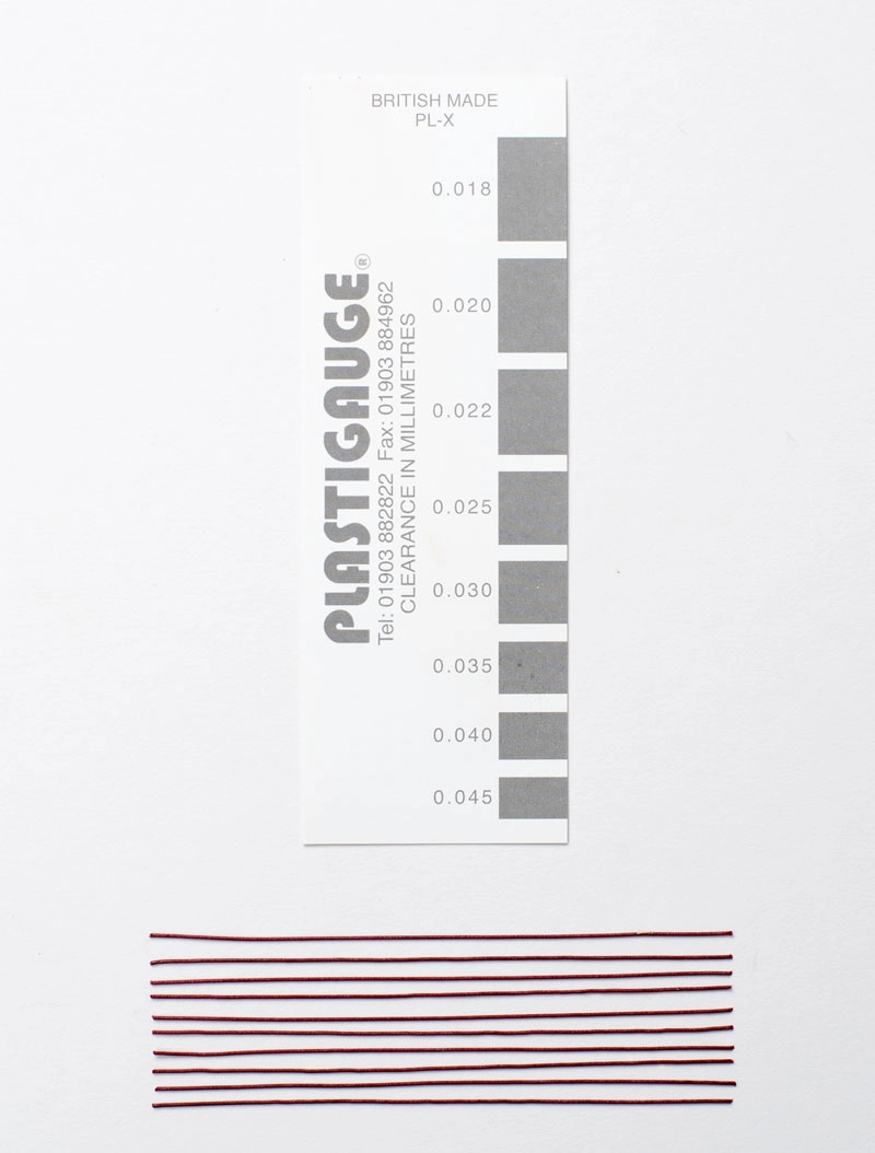Plastigauge Việt Nam PL-X gauge card dải đo chính hãng UK
